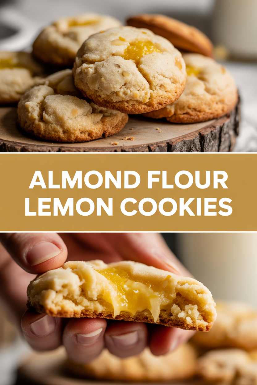 Almond Flour Lemon Cookies
