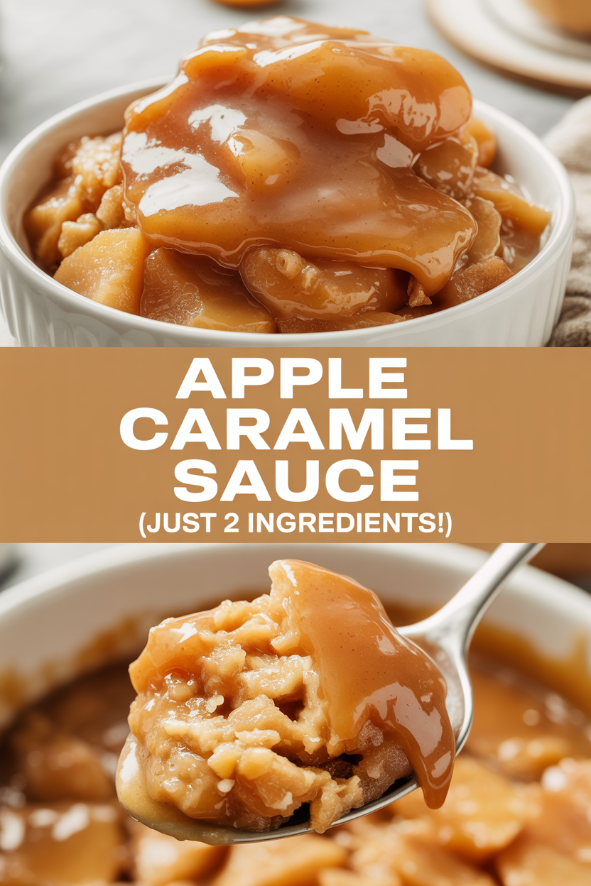 Apple Caramel Sauce (Just 2 Ingredients!)