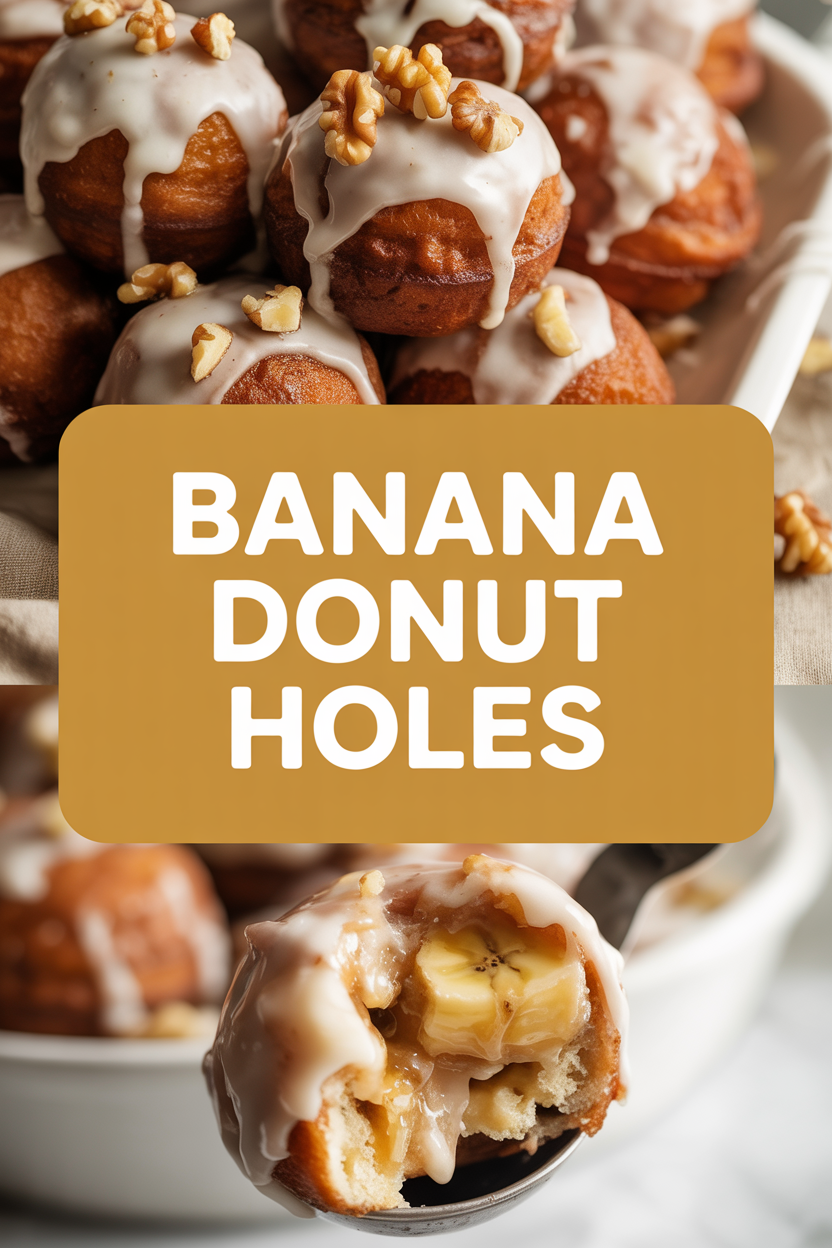 Banana Donut Holes