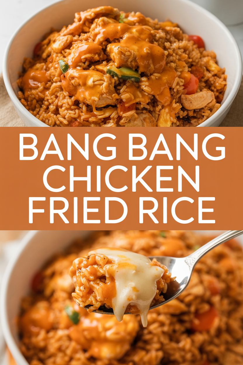 Bang Bang Chicken Fried Rice