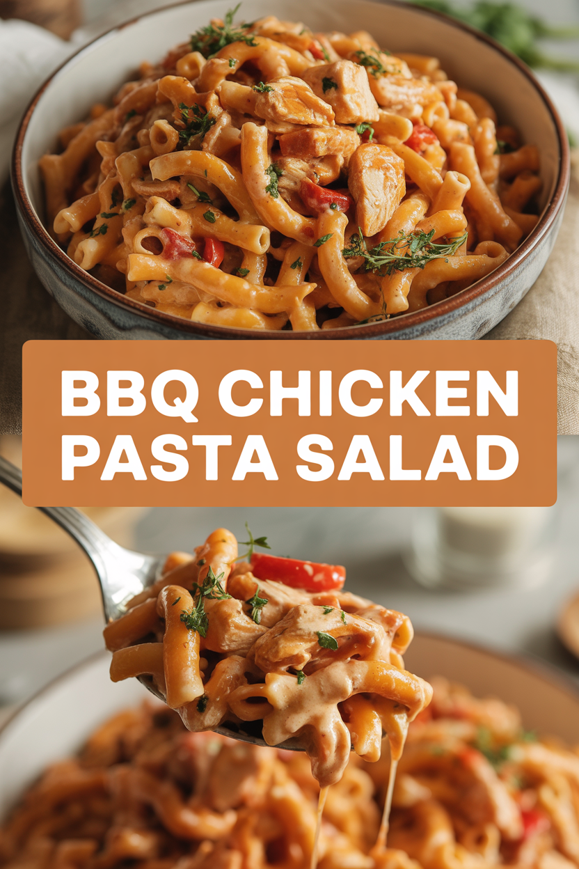 Bbq Chicken Pasta Salad