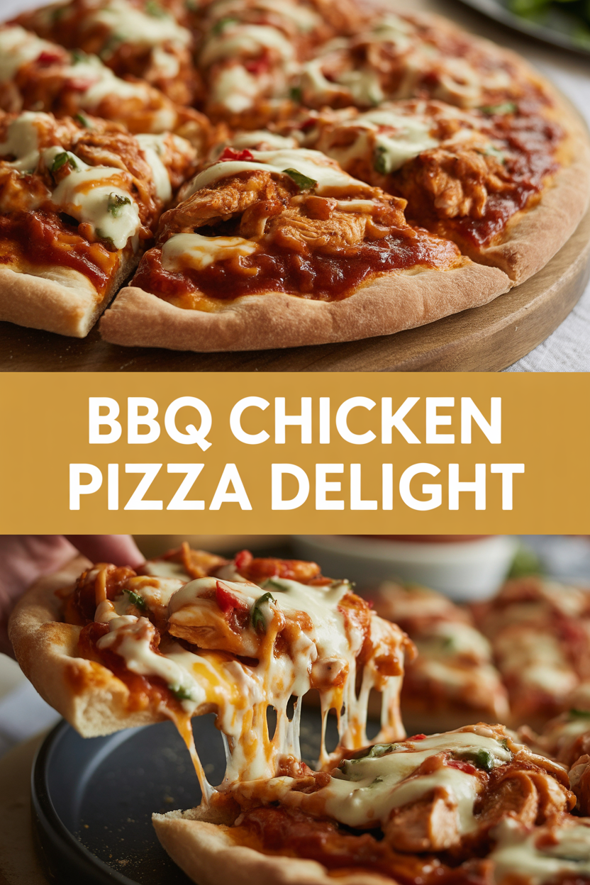 Bbq Chicken Pizza Delight