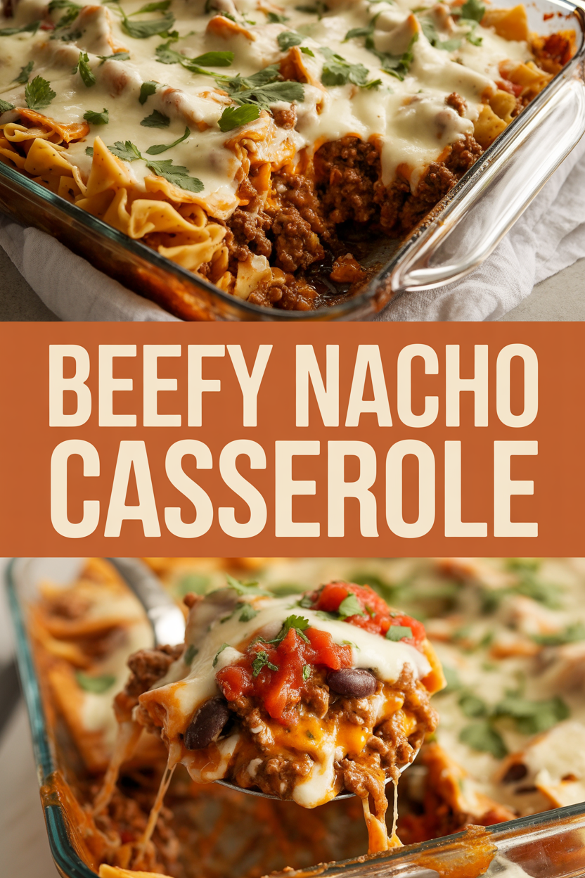 Beefy Nacho Casserole