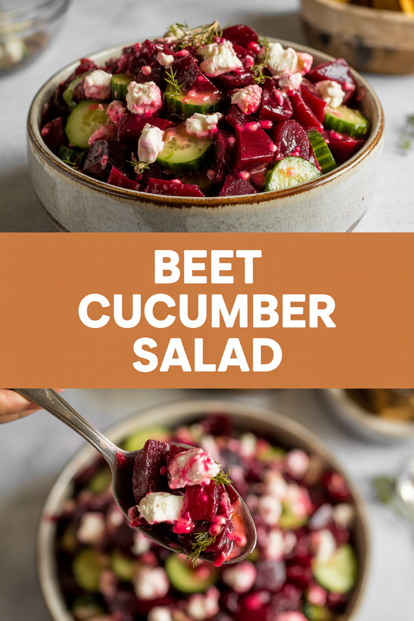 Beet Cucumber Salad