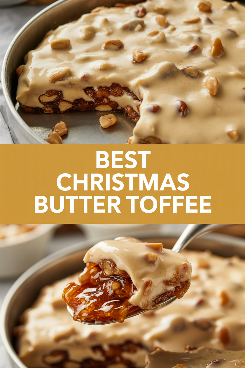 Best Christmas Butter Toffee