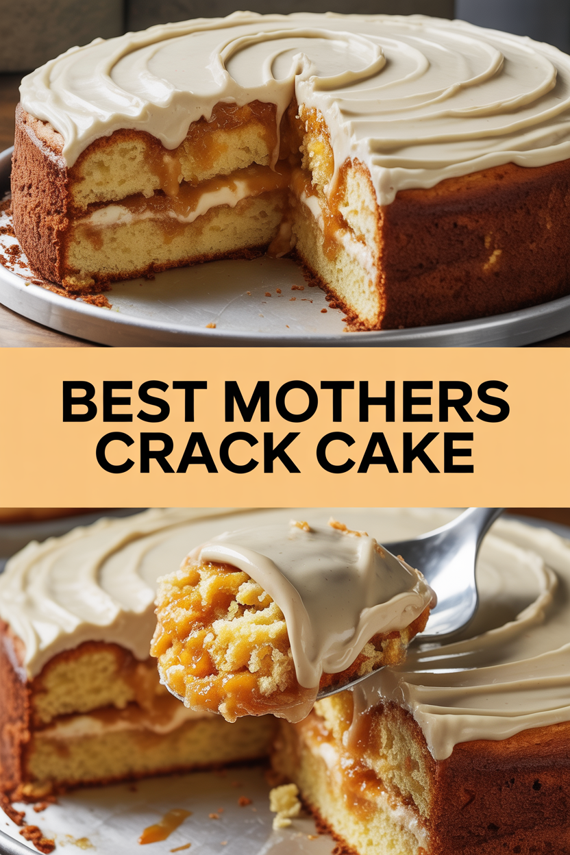 Best Mothers Crack Cake