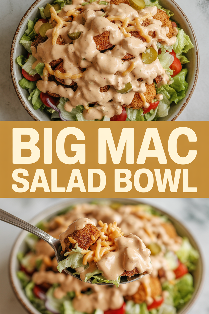 Big Mac Salad Bowl