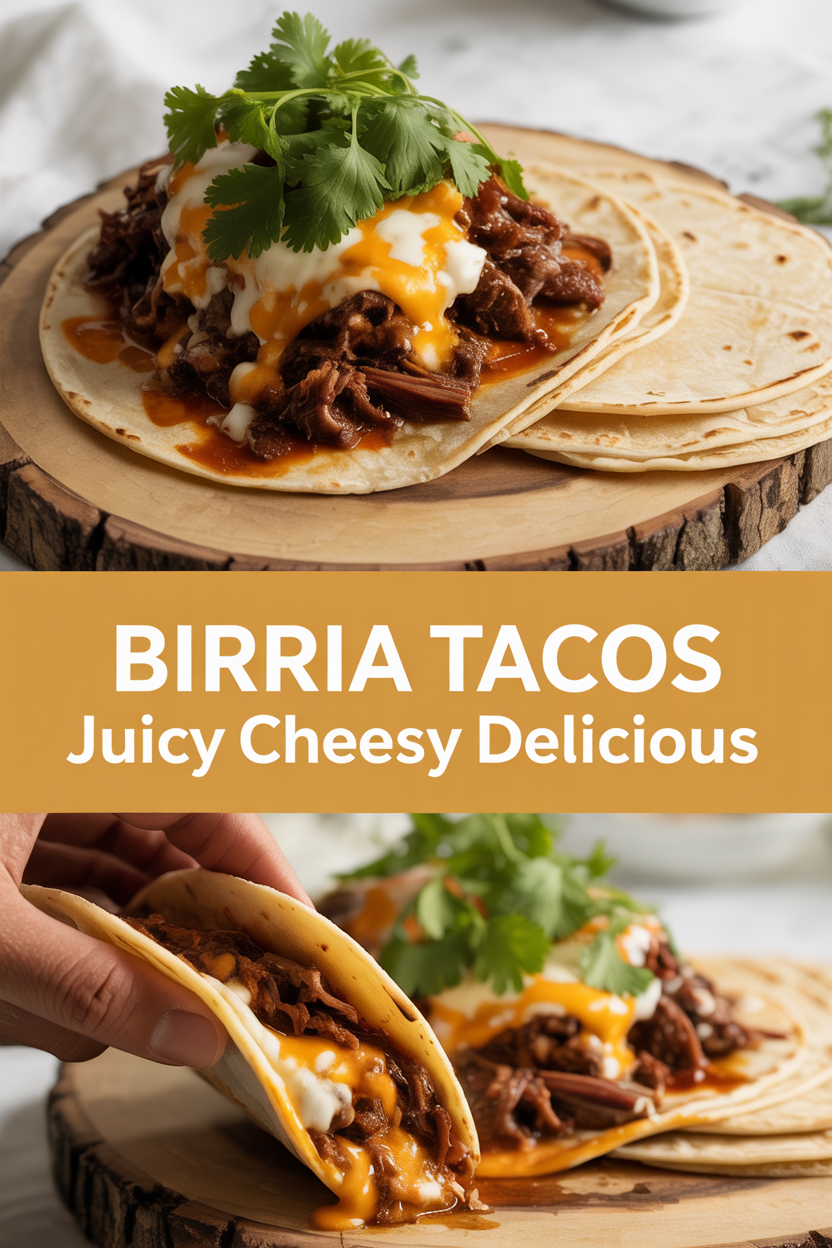 Birria Tacos Juicy Cheesy Delicious