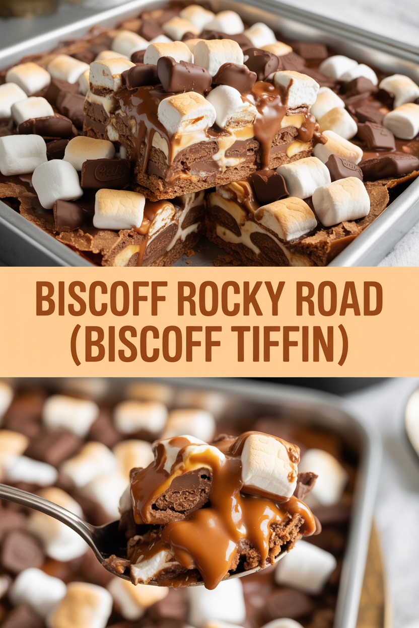 Biscoff Rocky Road (Biscoff Tiffin)