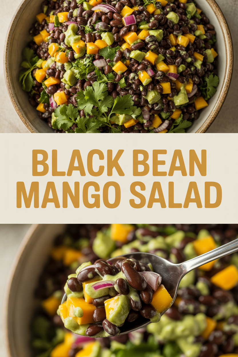 Black Bean Mango Salad