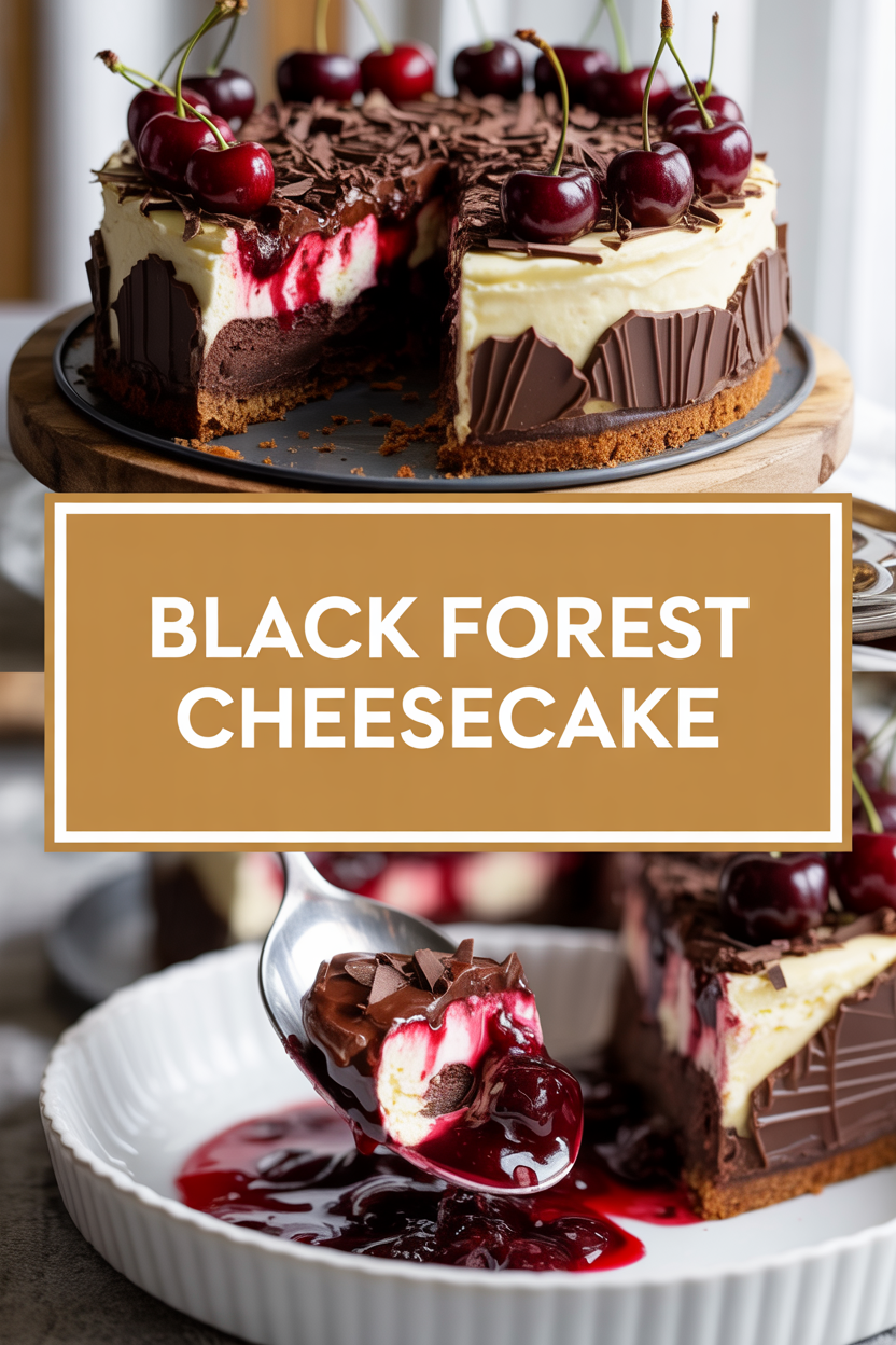 Black Forest Cheesecake