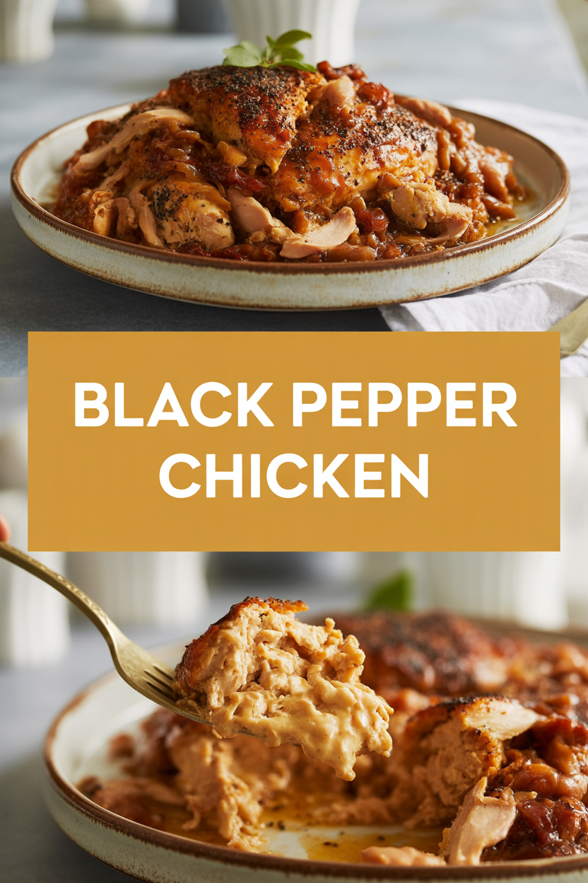 Black Pepper Chicken