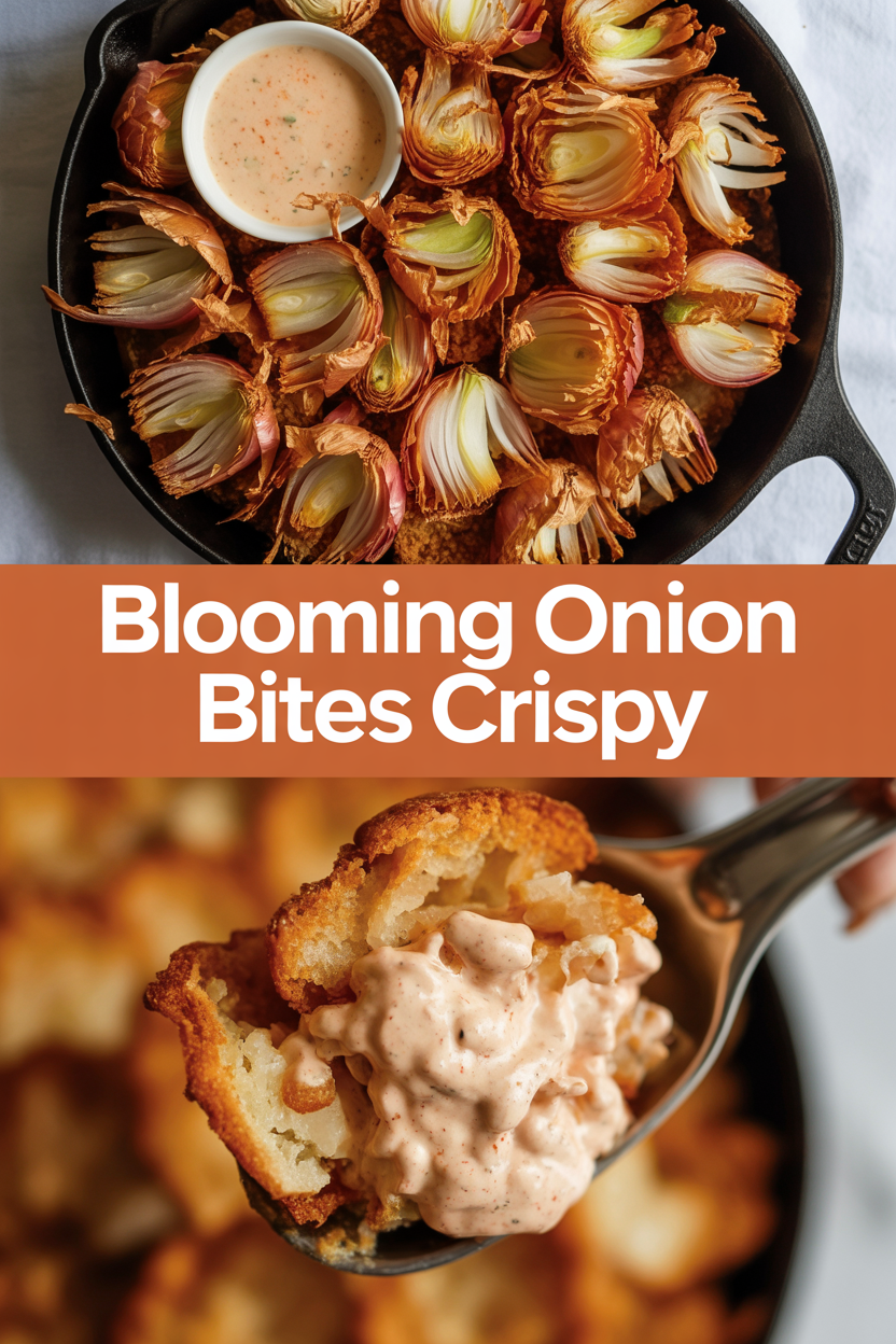 Blooming Onion Bites Crispy