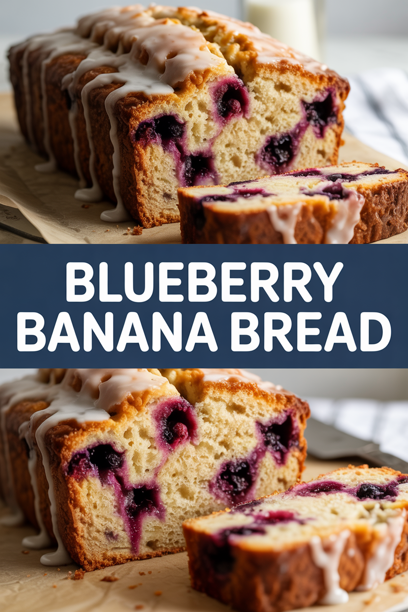 Blueberry Banana Bread