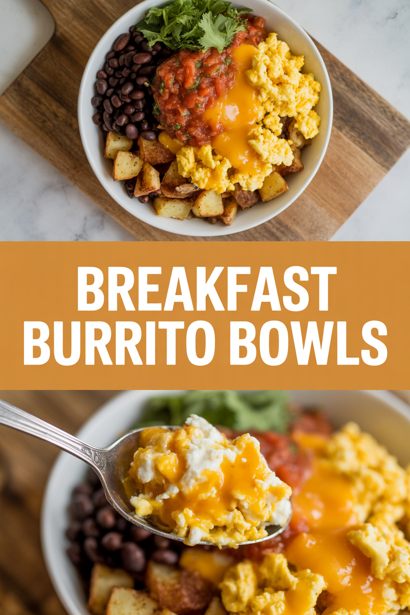 Breakfast Burrito Bowls
