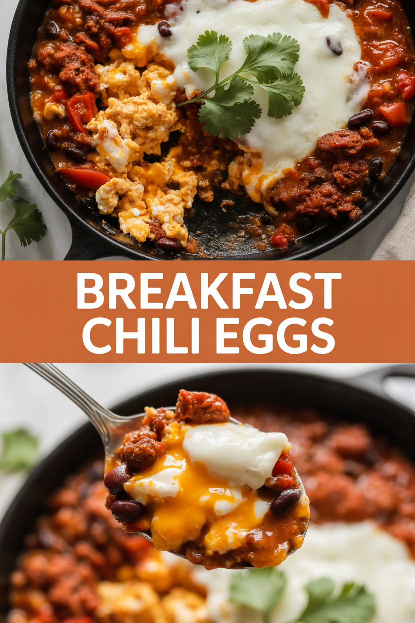 Breakfast Chili Eggs