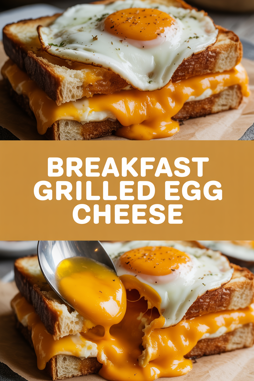 Breakfast Grilled Egg Cheese