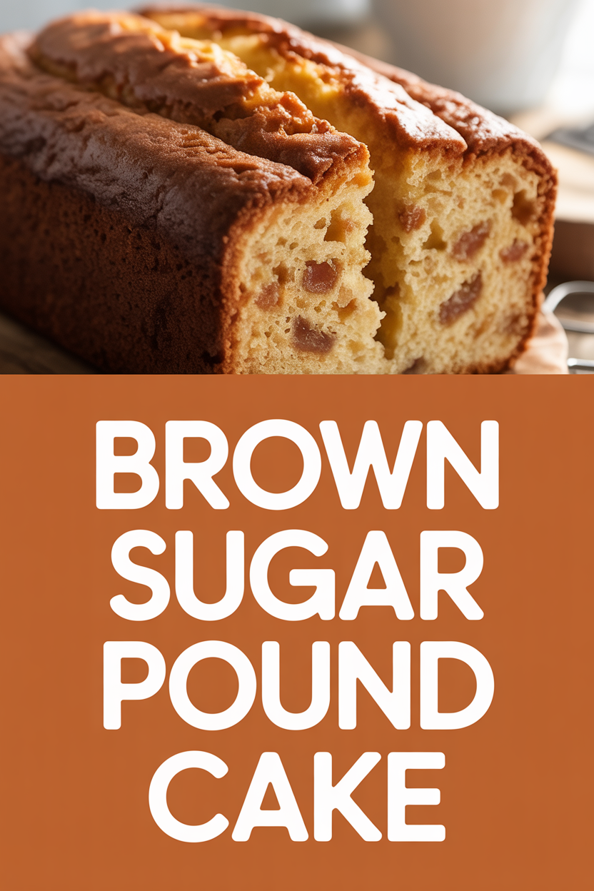Brown Sugar Pound Cake