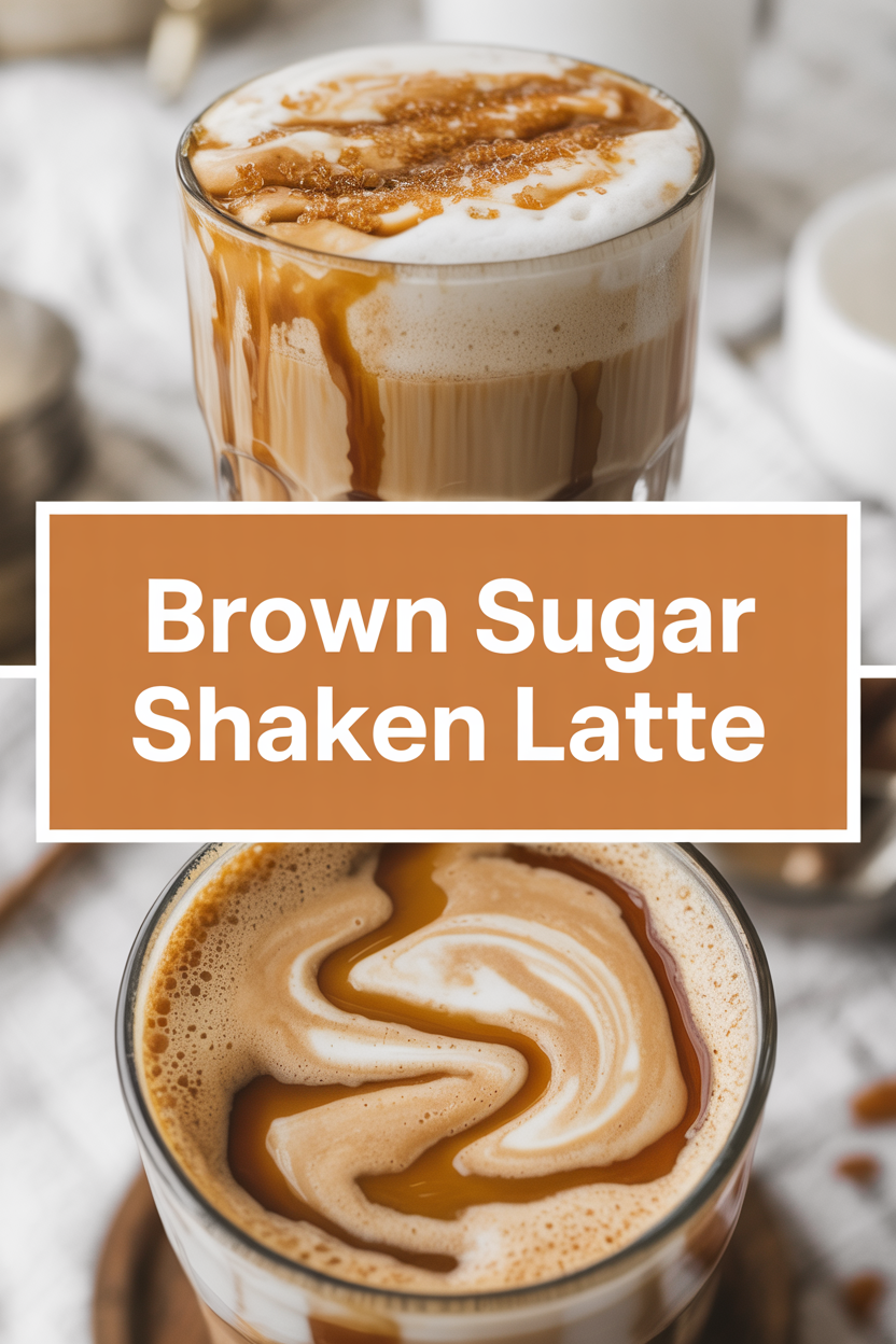 Brown Sugar Shaken Latte