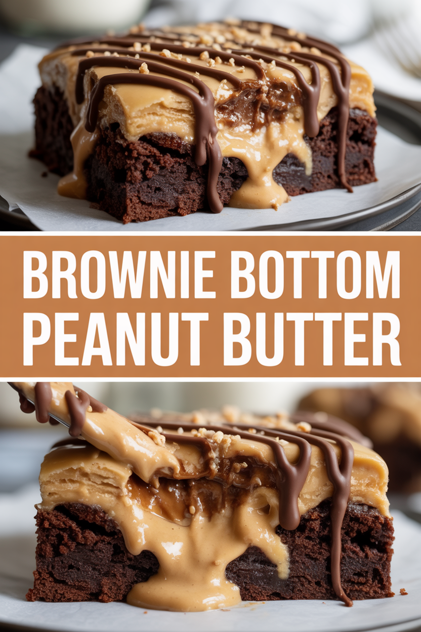 Brownie Bottom Peanut Butter