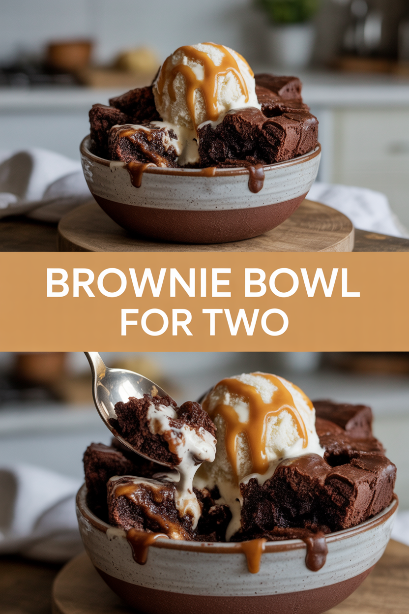 Brownie Bowl For Two