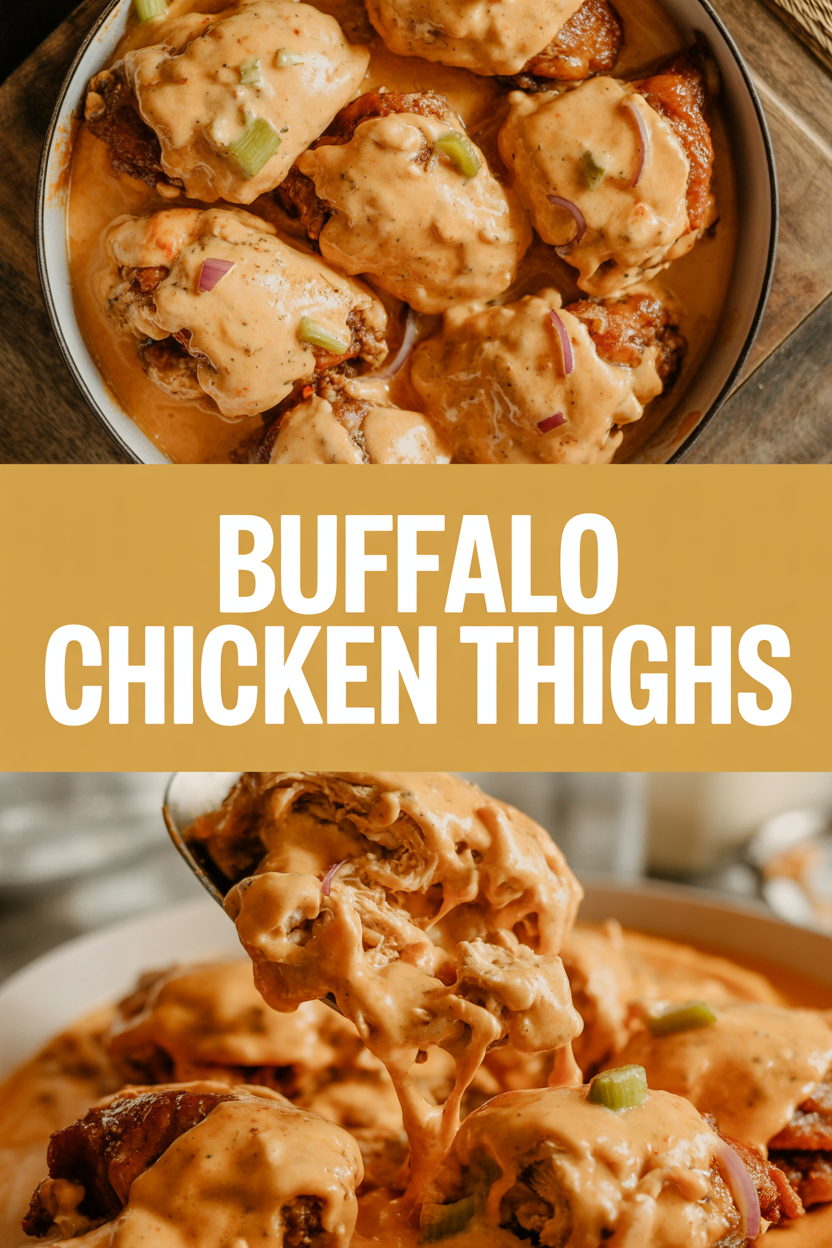 Buffalo Chicken Thighs