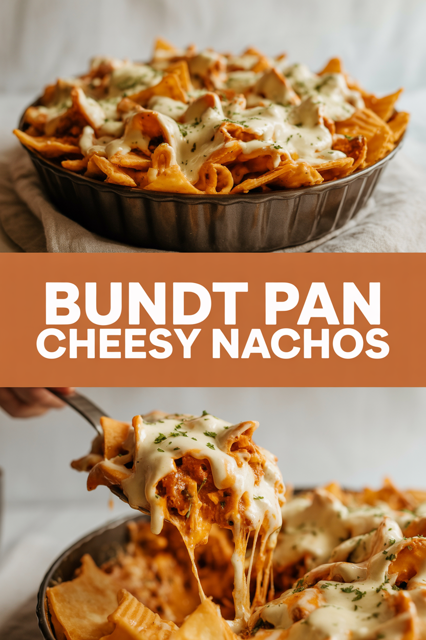 Bundt Pan Cheesy Nachos