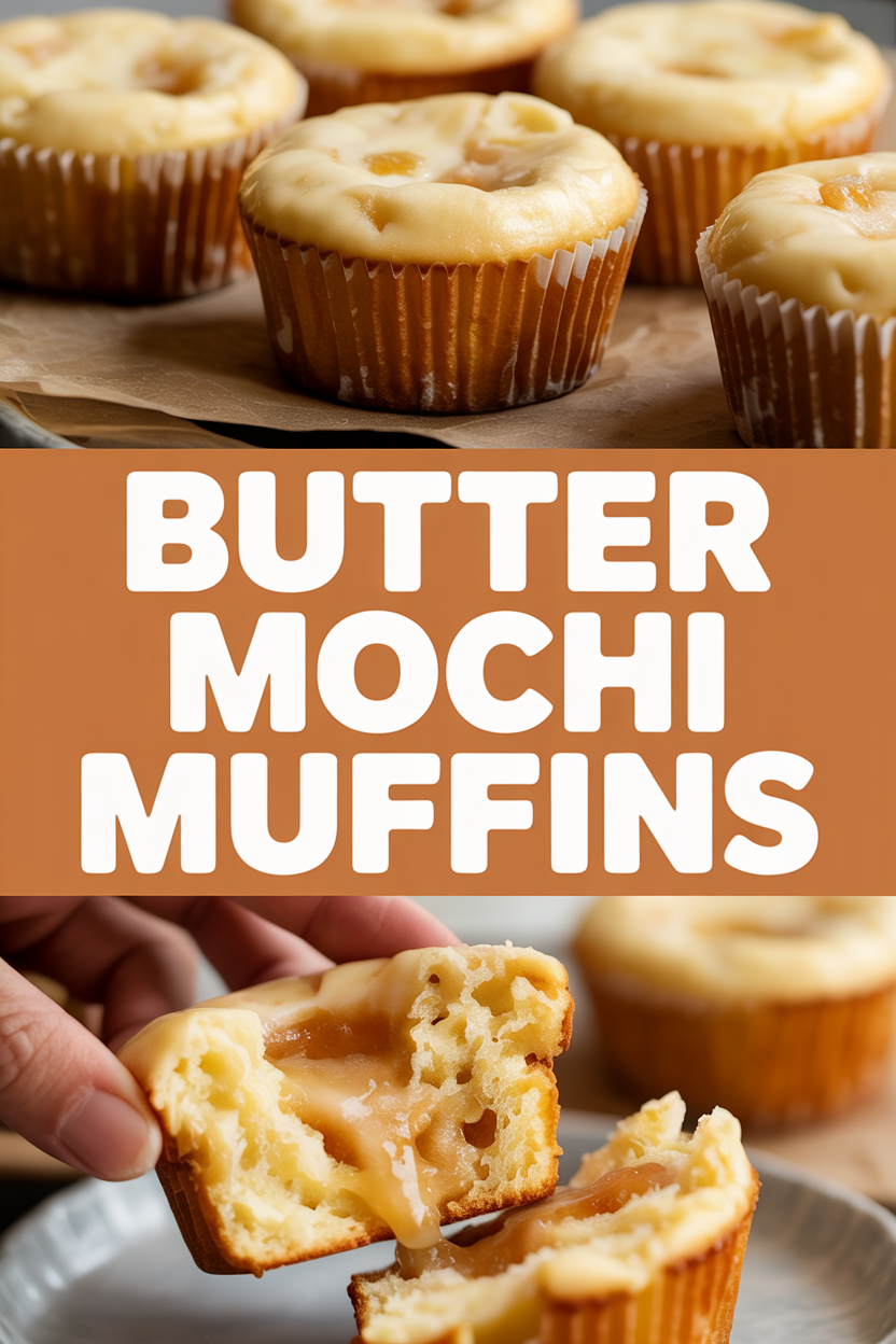 Butter Mochi Muffins