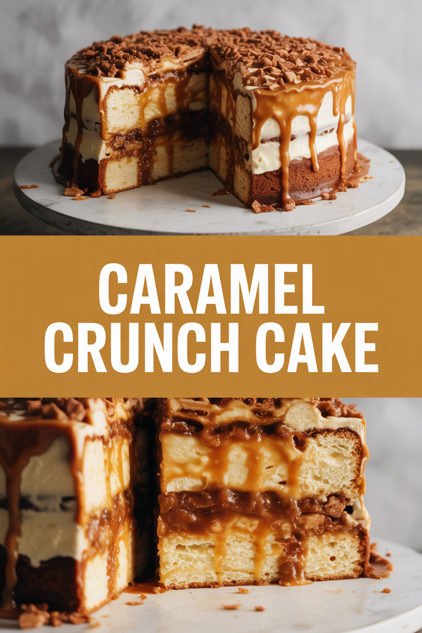 Caramel Crunch Cake