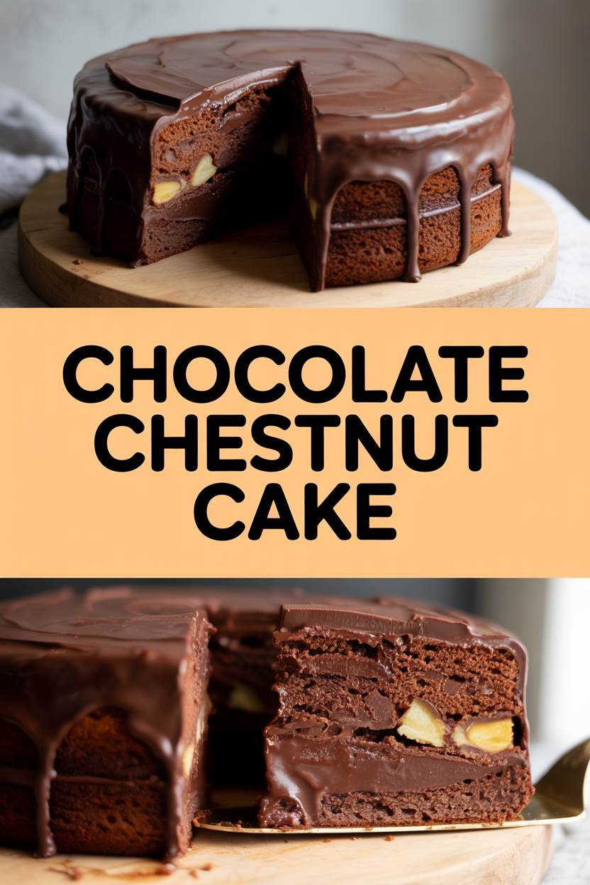 Chocolate Chestnut Cake