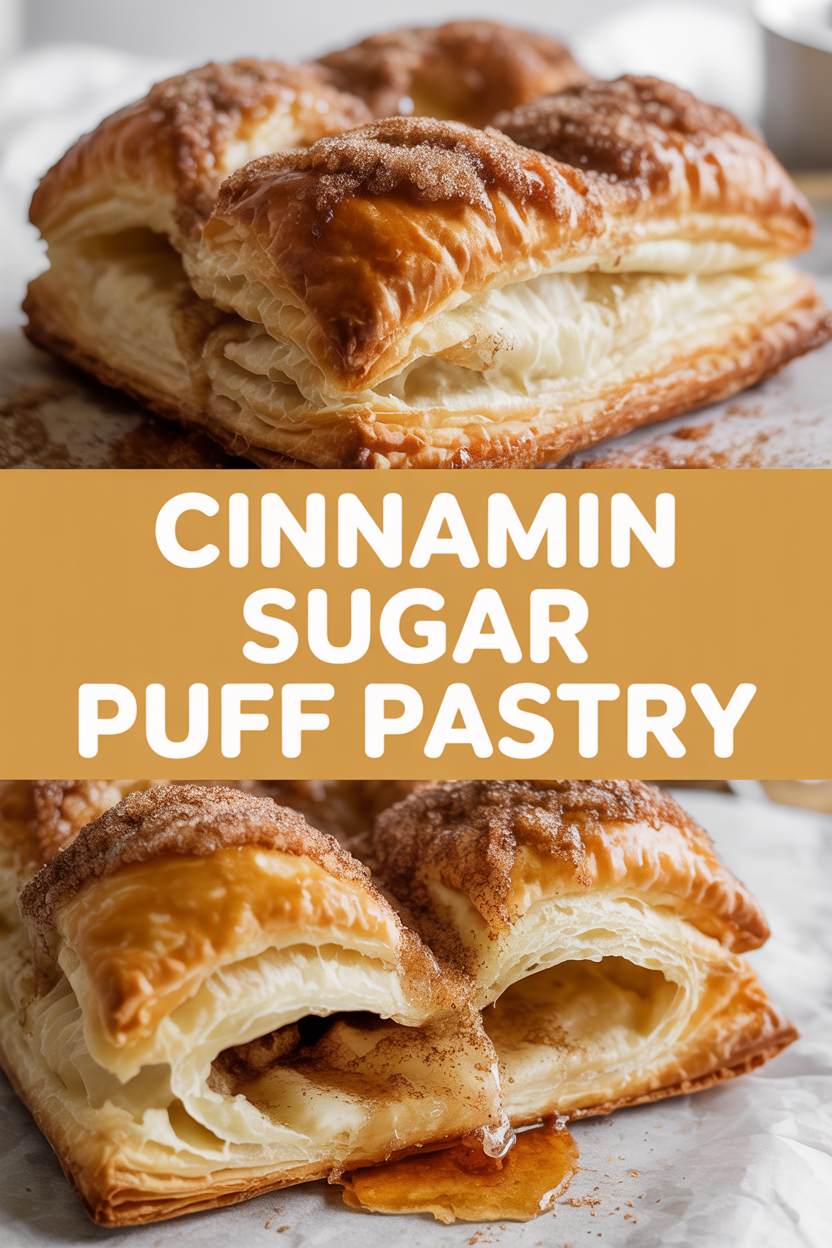Cinnamon Sugar Puff Pastry