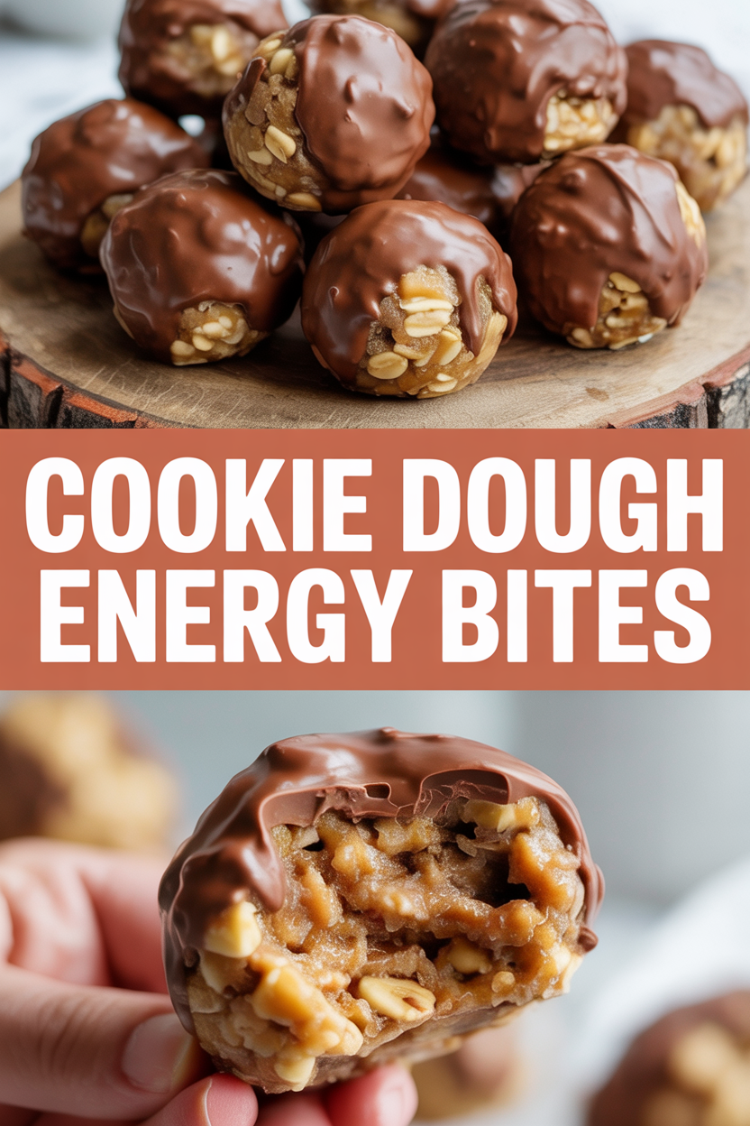 Cookie Dough Energy Bites