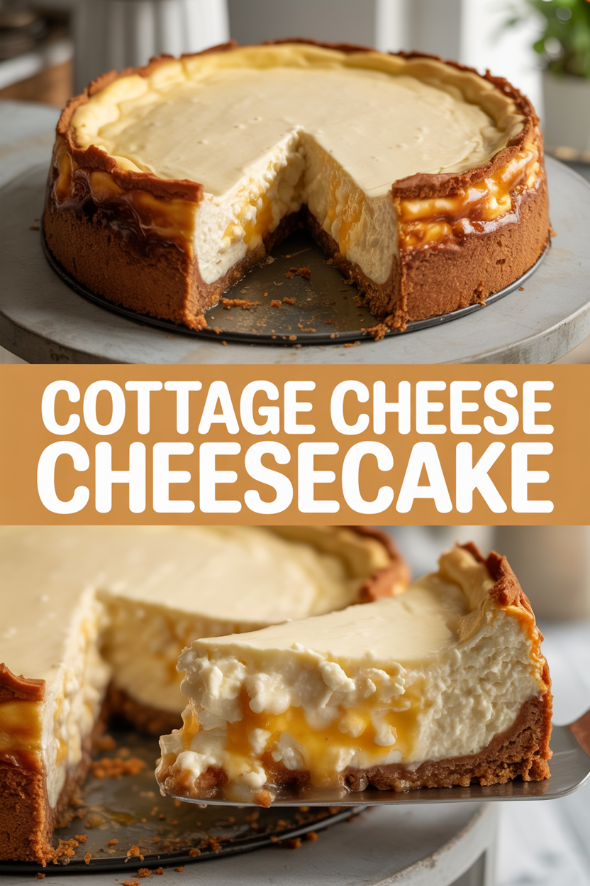 Cottage Cheese Cheesecake