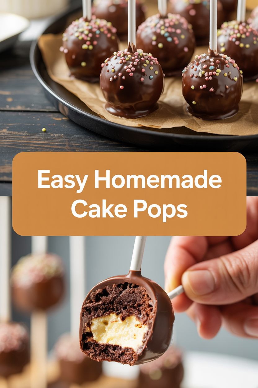 Easy Homemade Cake Pops