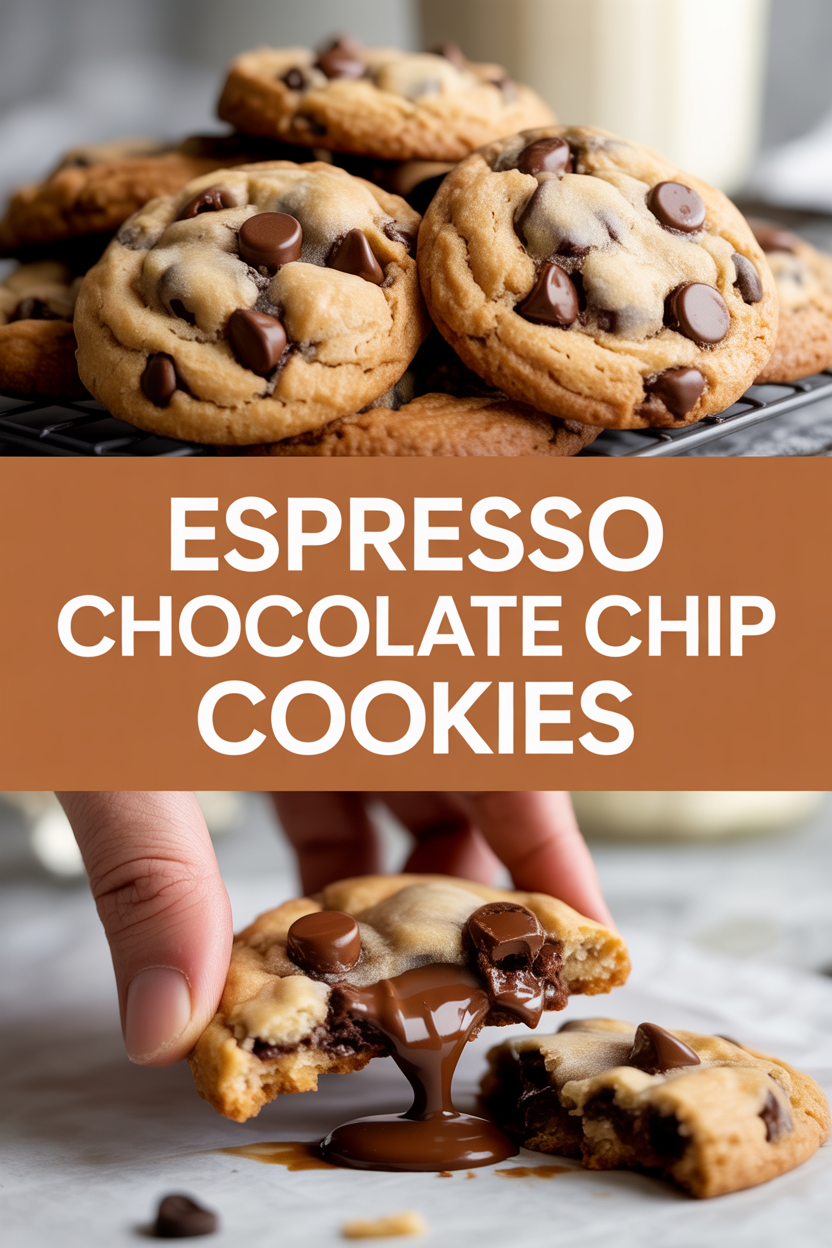 Espresso Chocolate Chip Cookies