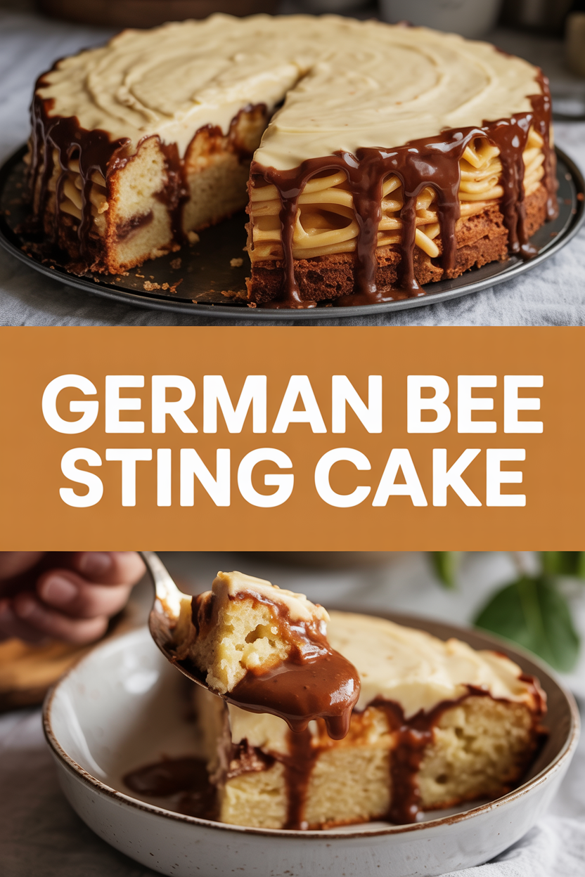German Bee Sting Cake