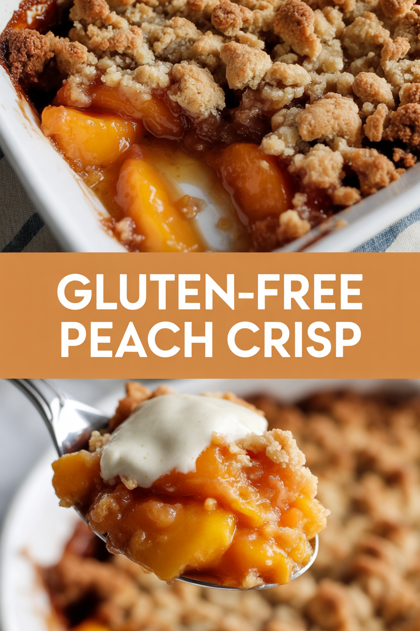 Gluten-Free Peach Crisp