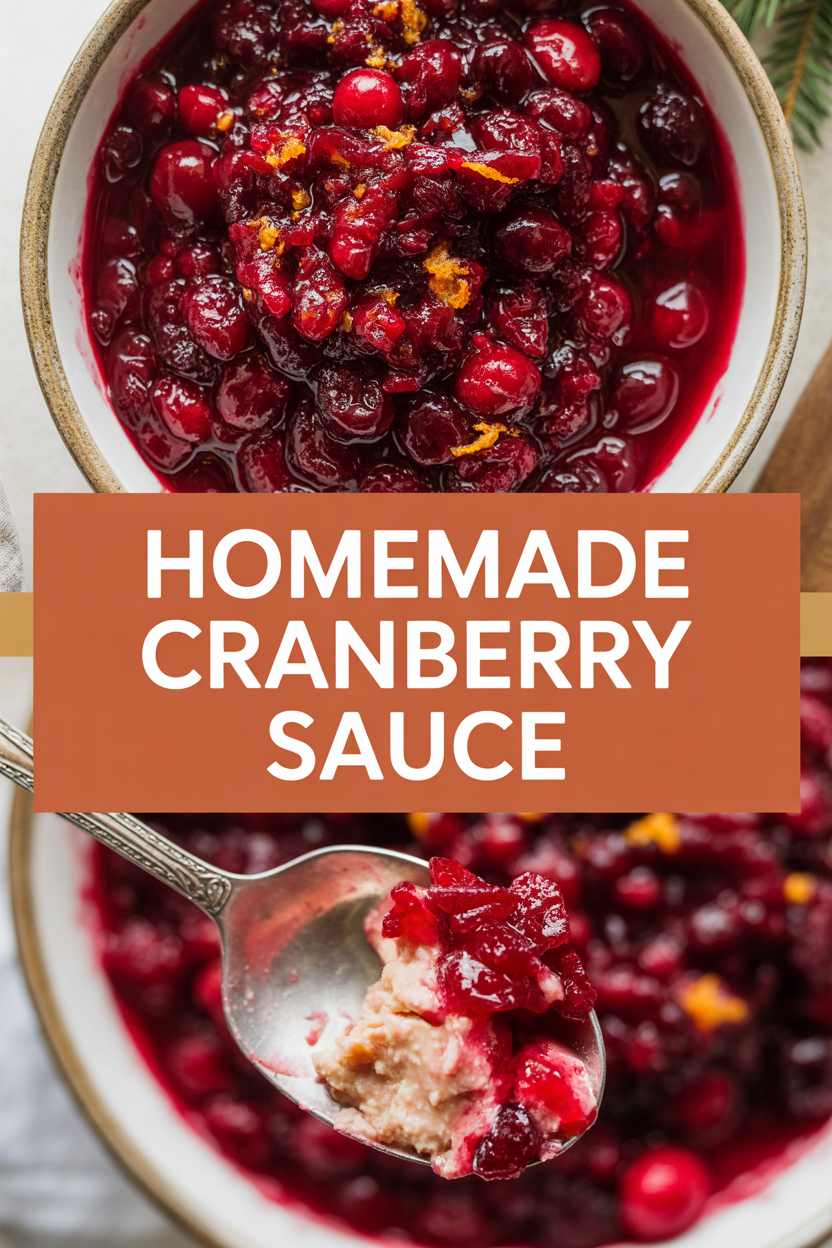 Homemade Cranberry Sauce