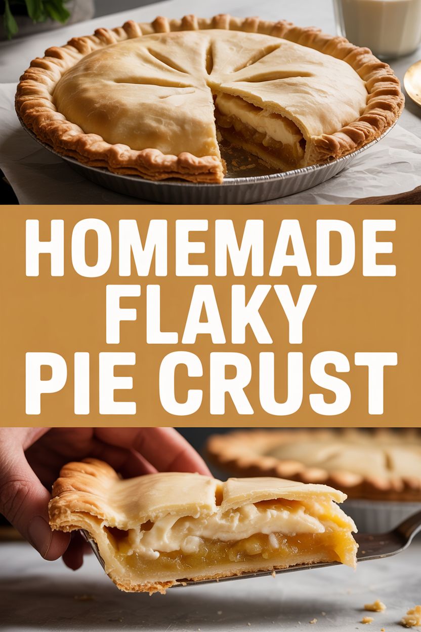 Homemade Flaky Pie Crust
