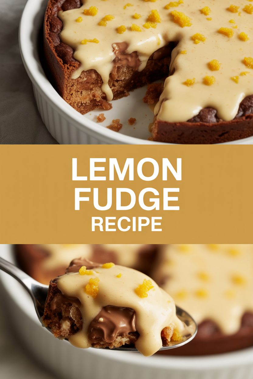 Lemon Fudge Recipe