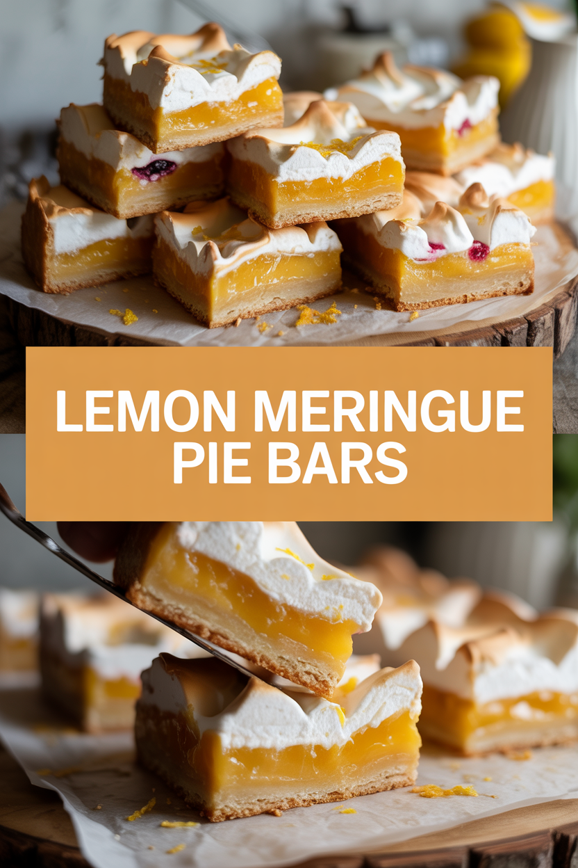 Lemon Meringue Pie Bars