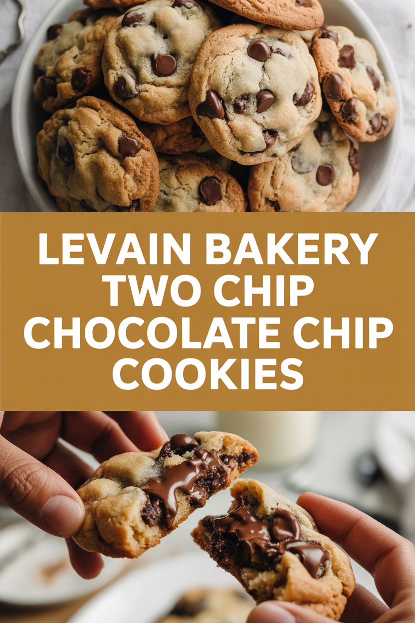 Levain Bakery Two Chip Chocolate Chip Cookies