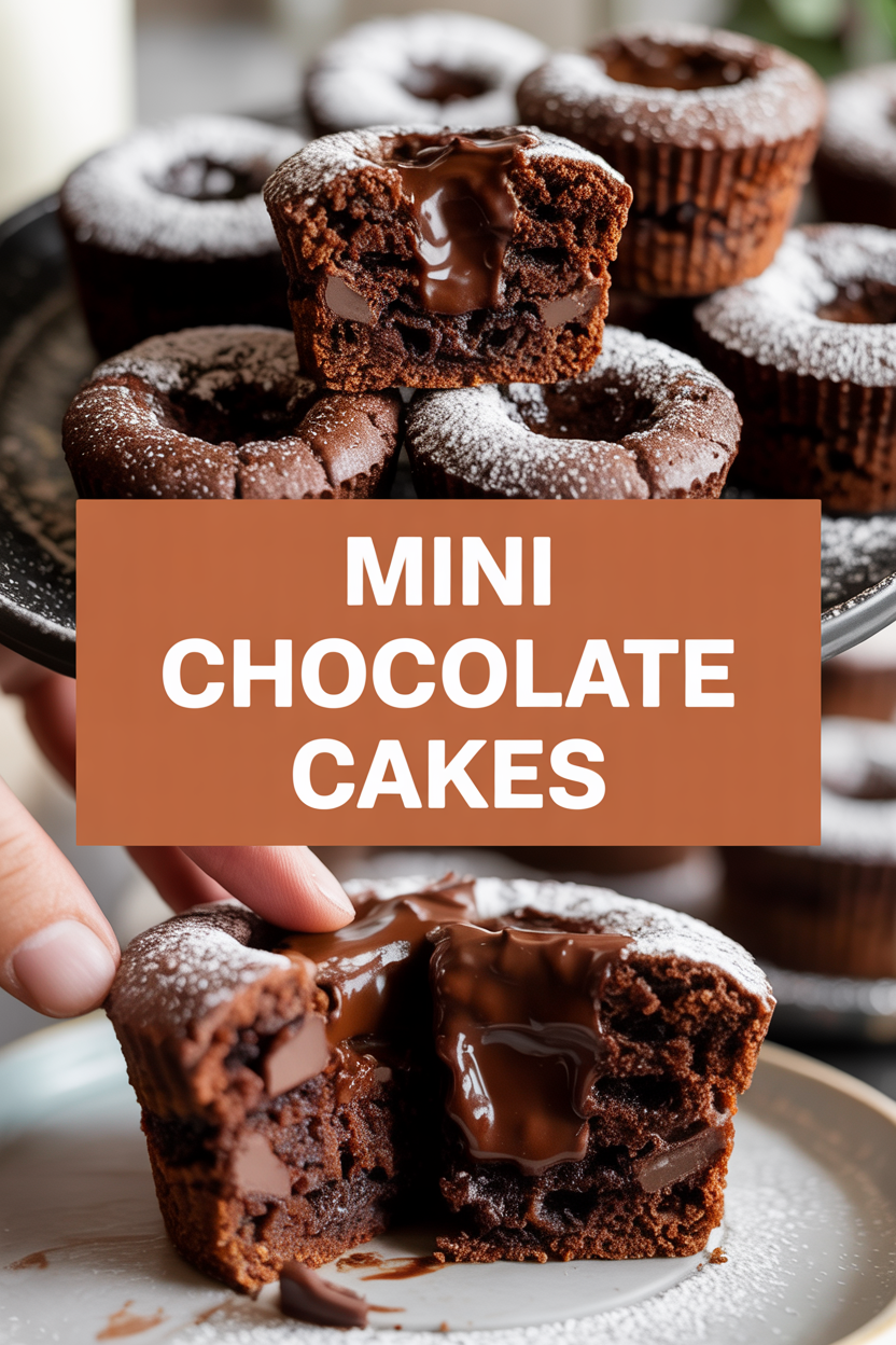 Mini Chocolate Cakes