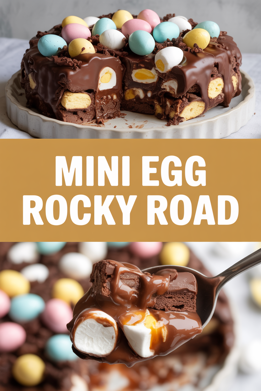 Mini Egg Rocky Road