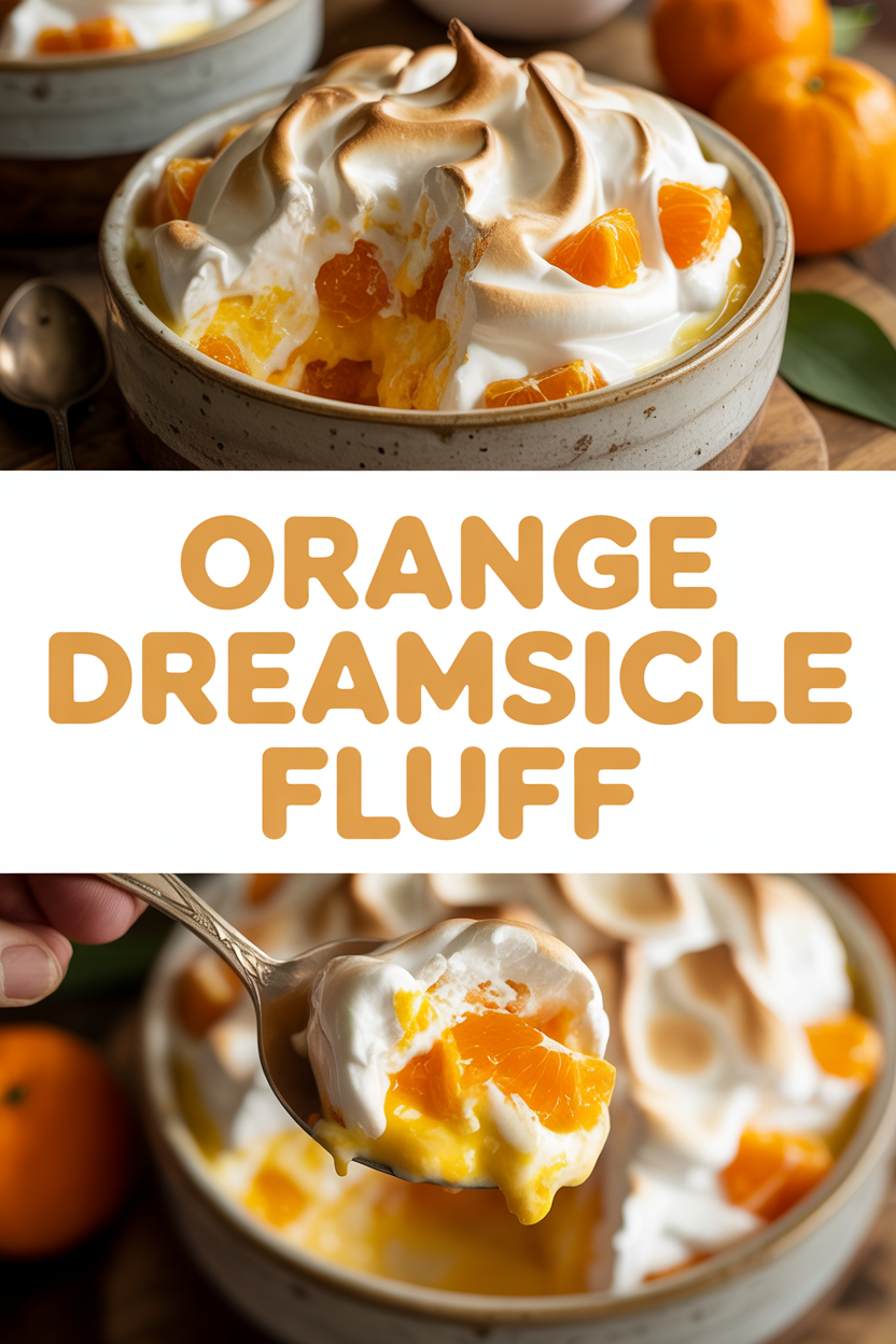 Orange Dreamsicle Fluff