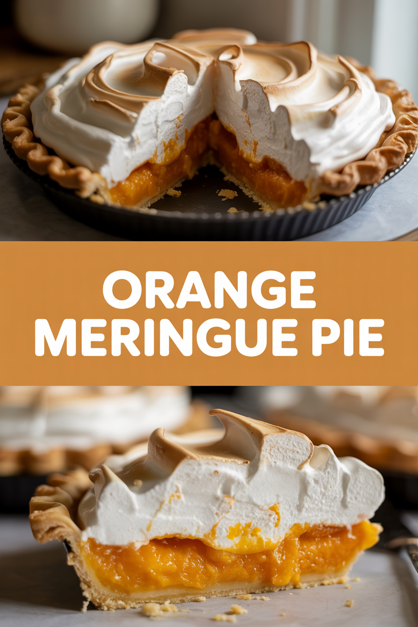 Orange Meringue Pie