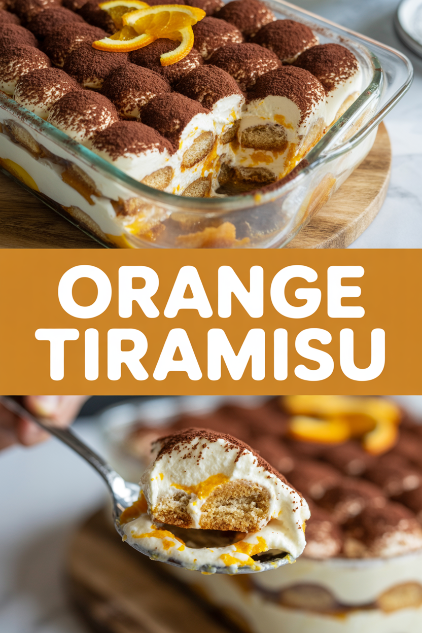 Orange Tiramisu