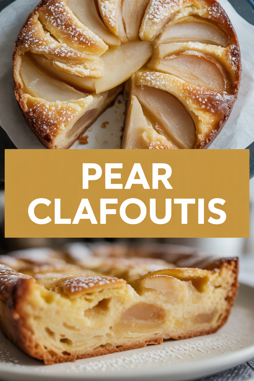Pear Clafoutis