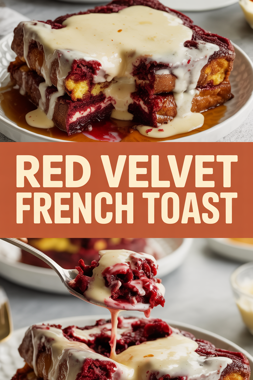Red Velvet French Toast