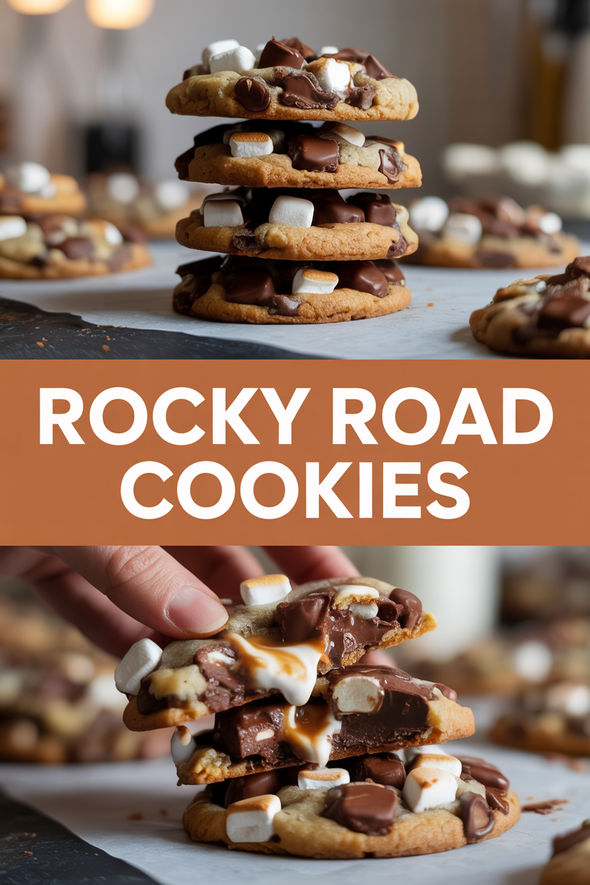 Rocky Road Cookies